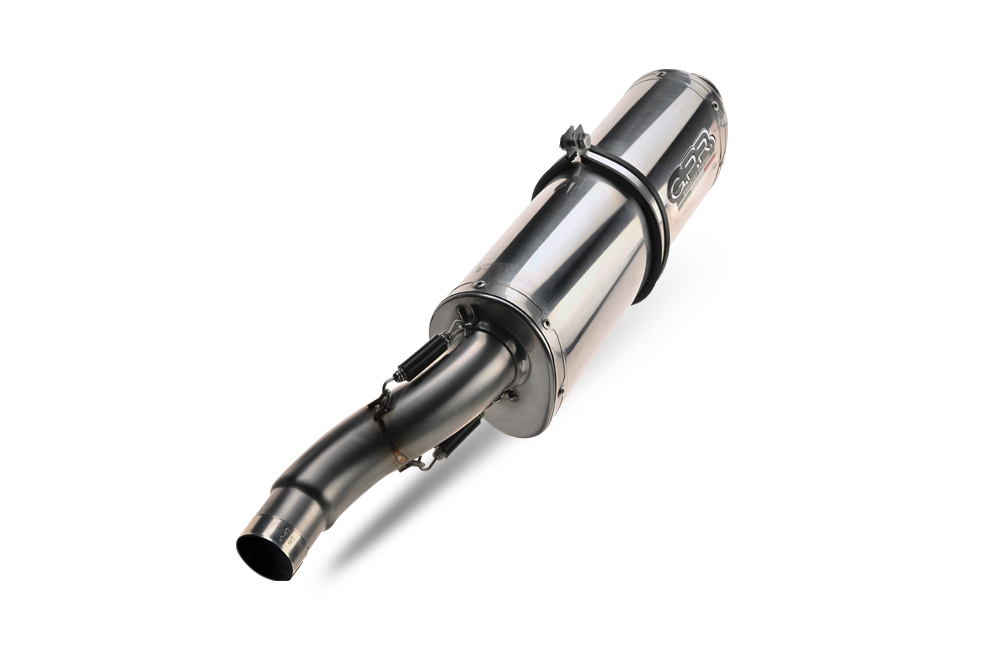Scarico compatibile con Honda Vtr 1000 Sp-1 RC51 2000-2001, Trioval, Coppia di terminali di scarico omologati, forniti con db killer removibili e raccordi specifici