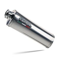 Scarico compatibile con Yamaha Xt 660 X-R 2004-2014, Trioval, Scarico completo omologato,fornito con db killer estraibile,catalizzatore e collettore