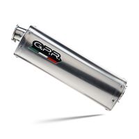 Exhaust compatible with Honda Hornet Cb 600 F 2003-2006, Trioval, Homologated legal slip-on exhaust including removable db killer, link pipe and catalyst 