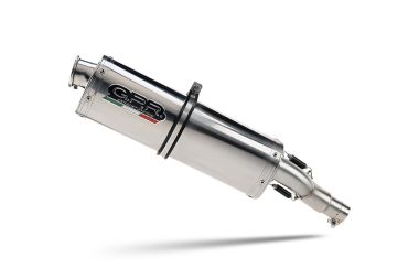Scarico compatibile con Yamaha YZ 250 F 2001-2005, Trioval, Scarico completo omologato,fornito con db killer estraibile e collettore