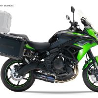 GPR TECH COMPATABILE CON Kawasaki Versys 650 2015/2016 e3 GPR TECH COPPIA DI VALIGIE LATERAL,I COLORE NERO, SERIE ALPI-TECH 38 LT. + 38 LT. CON TELAIO SPECIFICO 