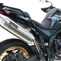 Scarico GPR compatibile con  Voge 625DSX 2024-2025, Furore-X Acciaio Inox, Scarico omologato, silenziatore con db killer estraibile e raccordo specifico