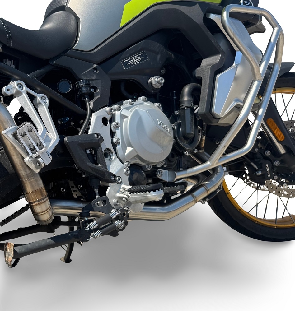 Scarico GPR compatibile con  Voge 900DSX 2024-2025, Decatalizzatore RACING, Collettore decatalizzore, applicazione racing
