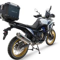 TOP CASE - BAULETTO GPR TECH COMPATIBILE CON Voge DS 800 Rally 2025/2026 GPR TECH BAULETTO TOP CASE ALPI-TECH 35 LT. COLORE NERO CON PIASTRA SPECIFICA 