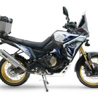  Voge DS 800 Rally 2025/2026 GPR TECH BAULETTO IN TITANIO TOP CASE ALPI-TECH 35 LT. SERIE TITANIUM CON PIASTRA SPECIFICA 