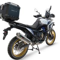 TOP CASE - BAULETTO GPR TECH COMPATIBILE CON Voge DS 800 Rally 2025/2026 GPR TECH BAULETTO TOP CASE ALPI-TECH 45 LT. COLORE NERO CON PIASTRA SPECIFICA 