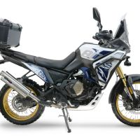 TOP CASE - BAULETTO GPR TECH COMPATIBILE CON Voge DS 800 Rally 2025/2026 GPR TECH BAULETTO TOP CASE ALPI-TECH 55 LT COLORE NERO CON PIASTRA SPECIFICA 