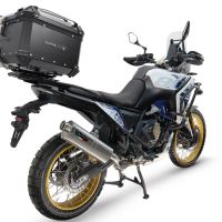 TOP CASE - BAULETTO GPR TECH COMPATIBILE CON Voge DS 800 Rally 2025/2026 GPR TECH BAULETTO TOP CASE ALPI-TECH 55 LT COLORE NERO CON PIASTRA SPECIFICA 