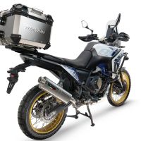  Voge DS 800 Rally 2025/2026 GPR TECH BAULETTO IN TITANIO TOP CASE ALPI-TECH 55 LT. SERIE TITANIUM CON PIASTRA SPECIFICA 