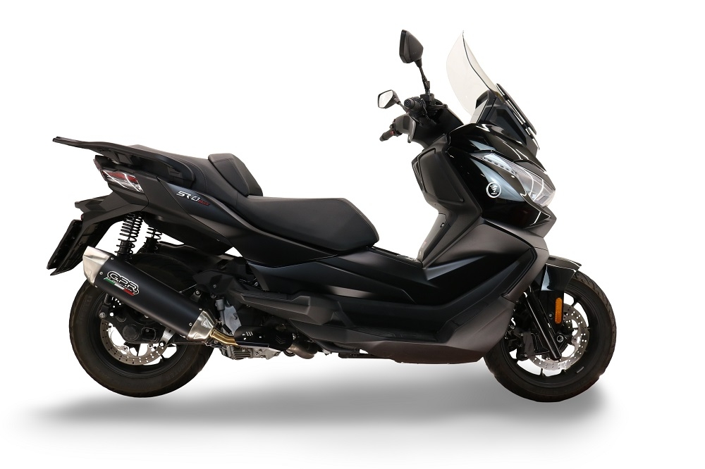 Scarico GPR compatibile con  Bmw C 400 X -GT 2019-2020, Furore-X Scooter, Silenziatore di scarico, fornito con db killer estraibile e raccordo, legale solo per alcuni mercati extracee