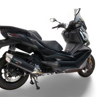 Scarico GPR compatibile con  Bmw C 400 X -GT 2019-2020, Furore-X Scooter, Silenziatore di scarico, fornito con db killer estraibile e raccordo, legale solo per alcuni mercati extracee