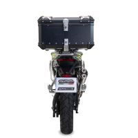 GPR TECH COMPATABILE CON Voge 900DSX 2024/2025 e5 GPR TECH BAULETTO TOP CASE ALPI-TECH 45 LT. COLORE NERO CON PIASTRA SPECIFICA 