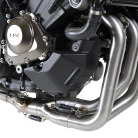 Scarico compatibile con Yamaha Mt-09 Tracer 900 2017-2020, Satinox , Scarico completo omologato,fornito con db killer estraibile,catalizzatore e collettore