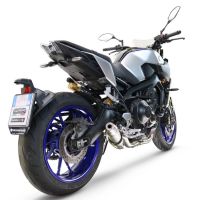 Scarico GPR compatibile con  Yamaha Mt-09 2014-2020, Deeptone Inox, Scarico completo racing, fornito con db killer estraibile e collettore, non legale per uso stradale