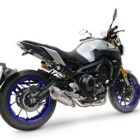Scarico GPR compatibile con  Yamaha Mt-09 2014-2020, GP-Revo Titanium, Scarico completo racing, fornito con db killer estraibile e collettore, non conforme per uso stradale