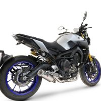 Scarico GPR compatibile con  Yamaha Mt-09 2014-2020, M3 Inox , Scarico completo racing, fornito con db killer estraibile e collettore, non conforme per uso stradale