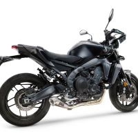 Scarico GPR compatibile con  Yamaha Mt-09 2025-2026, Powercone Evo, Scarico completo racing, fornito con db killer estraibile e collettore, non conforme per uso stradale