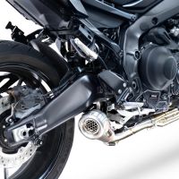 Scarico GPR compatibile con  Yamaha Mt-09 2025-2026, Powercone Evo, Scarico completo racing, fornito con db killer estraibile e collettore, non conforme per uso stradale