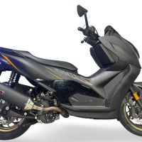 Scarico GPR compatibile con  Zontes 365D 2024-2026, Furore-X Scooter, scarico Racing, con raccordo specifico e db killer estraibile, non conforme per uso stradale