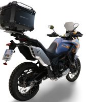 GPR TECH COMPATABILE CON Zontes 703 F 2025/2026 GPR TECH BAULETTO TOP CASE ALPI-TECH 45 LT. COLORE NERO CON PIASTRA SPECIFICA 
