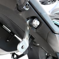 Scarico GPR compatibile con  Zontes 703 F 2025-2026, Hyper Sonic Titanium, Scarico omologato, silenziatore con db killer estraibile e raccordo specifico